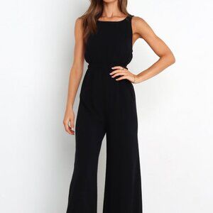 NWT Petal & Pup Eddie Black Jumpsuit Size 6